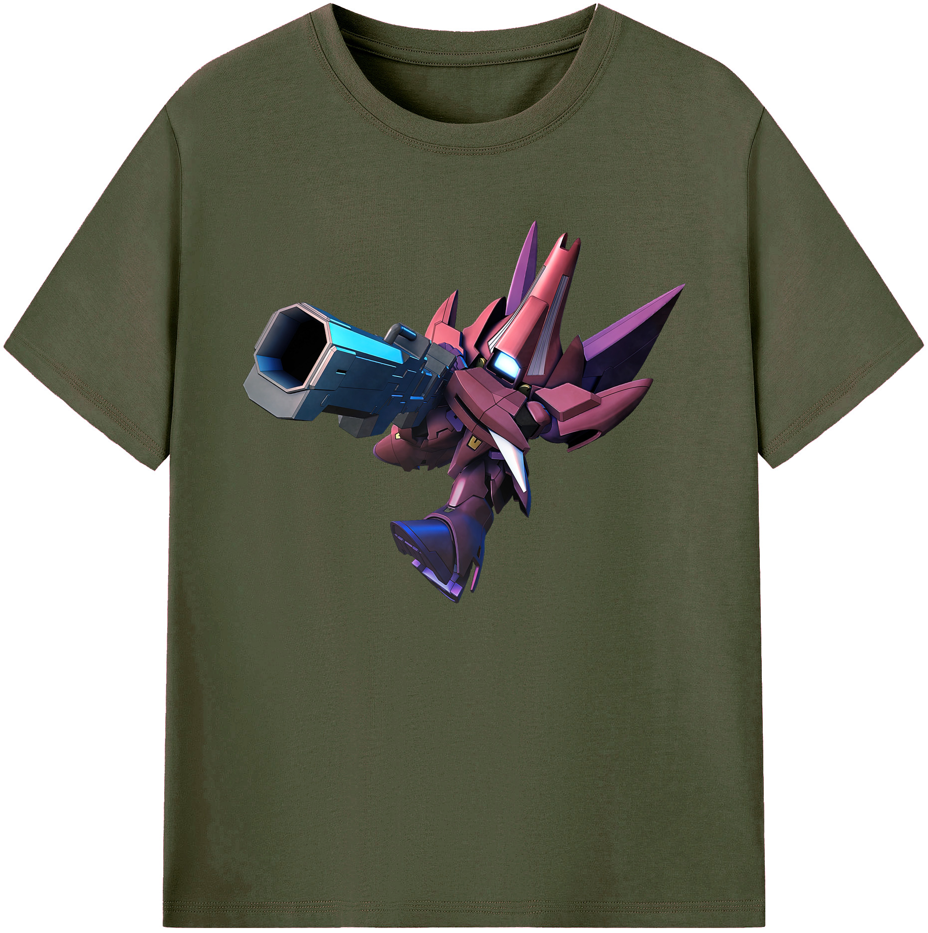 （画像用） 機動戦士ガンダム Mobile Suit Gundam 綿100％ メンズ半袖Tシャツ｜肌触りやわらか＆通気性